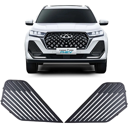 PAR GRADE ACABAMENTO PARACHOQUE TIGGO 7 PRO PHEV 2024 2025