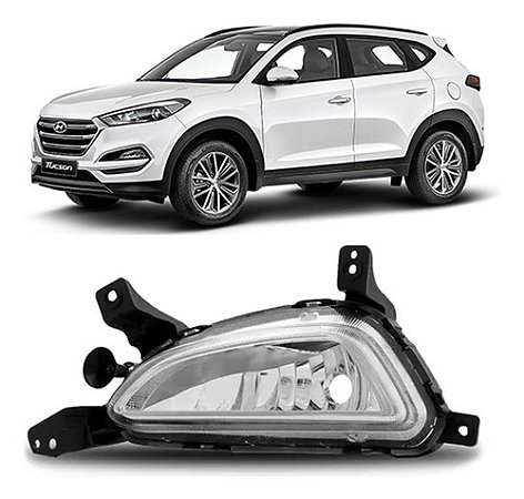 Farol De Milha Auxiliar Tucson 2018 2019 2021 2022 Motorista