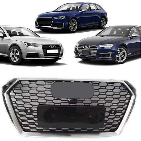 Grade Parachoque Dianteiro S4 Para Audi A4 2016 2017 2018