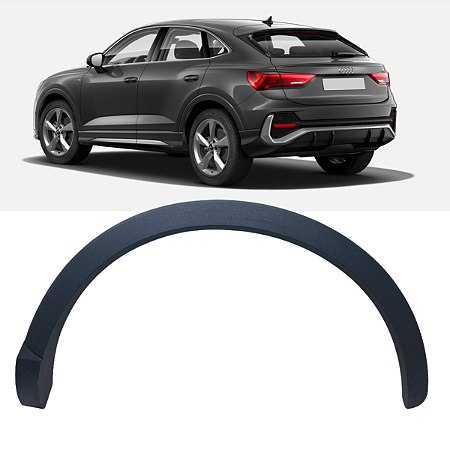 FRISO ALARGADOR PARALAMA TRASEIRO AUDI Q3 2019 2025 ESQUERDO