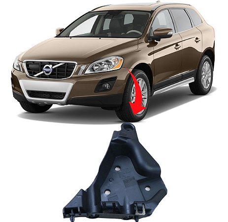 Suporte Guia Parachoque Volvo Xc60 2009 2010 2012 Esquerdo
