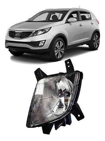 Farol Milha Lado Esquerdo Neblina Sportage 2011 2012 2013
