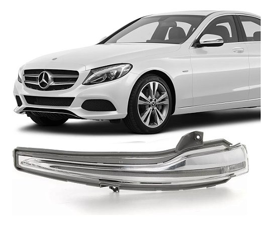 Pisca Retrovisor Mercedes C180 C200 C250 2015 2021 Motorista