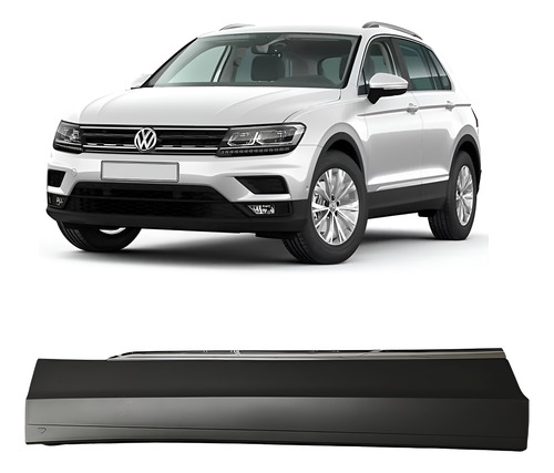 Friso Porta Dianteira Tiguan 2018 19 2020 Allspace Esquerda