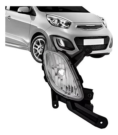 Farol Milha Neblina Kia Picanto 2012 2013 2015 Direito Novo