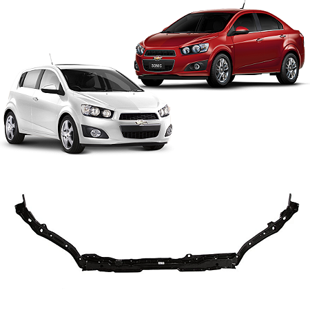 Painel Superior Dianteiro Chevrolet Sonic 2012 2013 2014