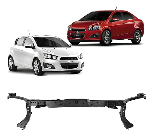 Painel Frontal Superior Dianteiro Chevrolet Sonic 2012 2013 2014 Mini Frente