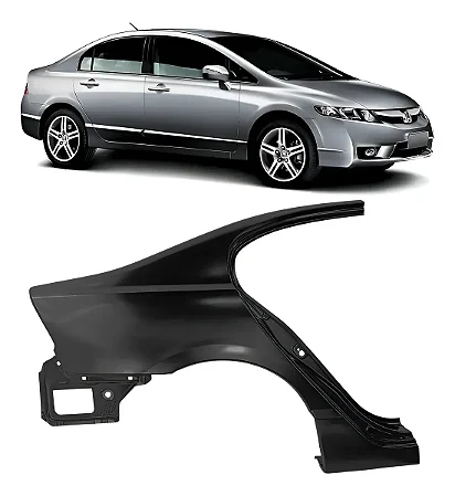 FOLHA RETALHO LATERAL TRASEIRA CIVIC 2007 08 10 2011 DIREITA