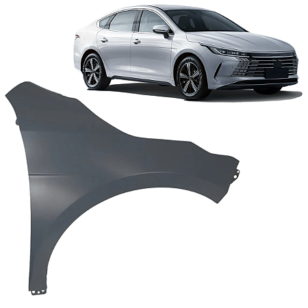 Paralama Dianteiro Passageiro BYD KING 2024 2025 2026 DIREITO