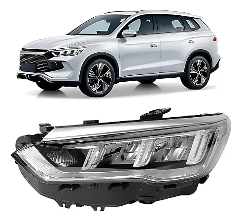 FAROL DIANTEIRO LED BYD SONG PRO 2023 2024 2025 ESQUERDO