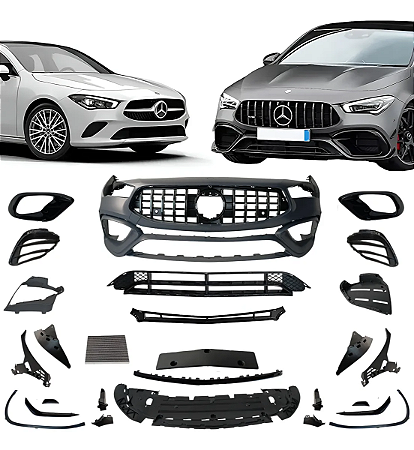 Body Kit Parachoque Cla45 Amg Para Cla 250 2020 2021 22 2024