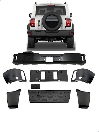 KIT PARACHOQUE TRASEIRO COMPLETO NOVO GWM TANK 300 2025 2026