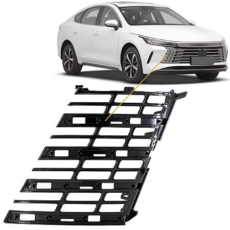 Acabamento Inferior Grade Dianteira Byd King 2024 2025 2026 Direito Passageiro