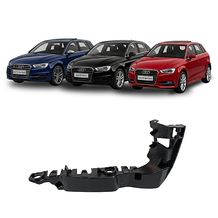 Guia Parachoque Dianteiro Audi A3 S3 2013 2014 2015 2016 Lado Esquerdo