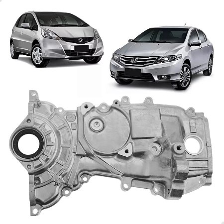 Tampa Lateral Motor Honda City Fit 1.5 2008 09 11 12 13 2014