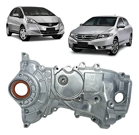 Tampa Lateral Motor Honda City Fit 1.5 2008 2009 2010 2011 2012 2013 2014