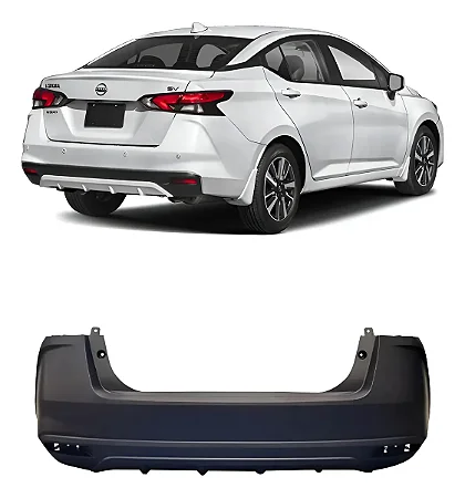 Parachoque Traseiro Envolvent Versa 2020 2022 2024 2025 2026