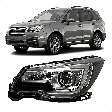 Farol Dianteiro Led Subaru Forester L 2017 2018 Motorista