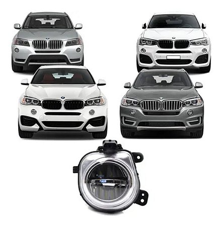Farol Milha Auxiliar Led Bmw X3 X4 X5 X6 2014 2019 Esquerdo