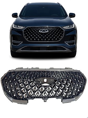 GRADE DIANTEIRA DIAMOND TIGGO 8 PRO 2025 2026 NOVO ORIGINAL