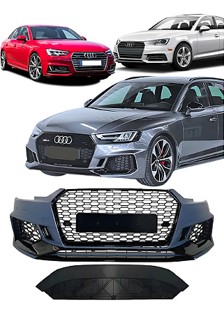 Parachoque Dianteiro Body Kit Rs4 Para Audi A4 2017 2018 2019