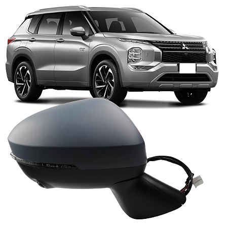 Retrovisor Dianteiro Com Camera Outlander Phev 2025 2026 Lado Direito Passageiro