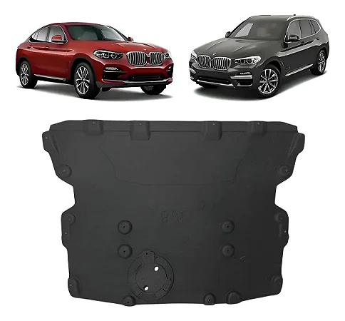 Protetor De Carter Inferior Bmw X3 X4 2018 2019 2020 2021 2022 2023 2024