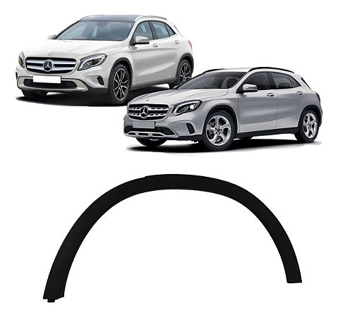 Alargador Paralama Piloto Traseiro Mercedes Gla 200 2015 2016 2017 2018 2019 2020