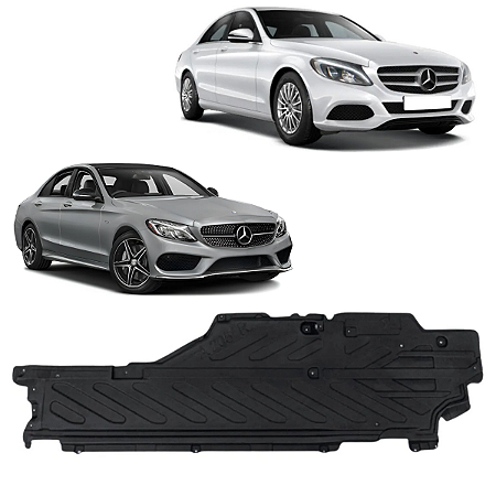 PROTETOR ASSOALHO C180 C200 C250 C300 C350 C43 C63 DIREITO