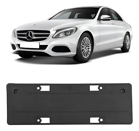 SUPORTE PLACA FRONTAL MERCEDES C180 C200 C300 2015 2017 2018