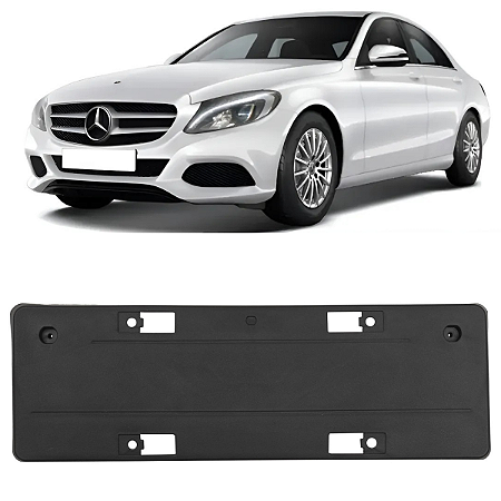 SUPORTE PLACA FRONTAL MERCEDES C180 C200 C300 2015 2017 2018