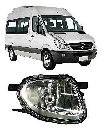 Farol Milha Auxiliar Sprinter 2012 13 14 15 16 2017 Direito Passageiro