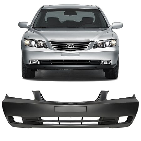 Parachoque Dianteiro Com Grade Azera 2006 2007 2008 2009 2010 Novo