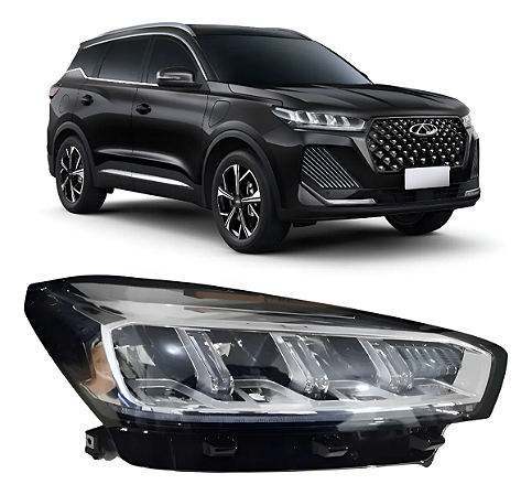 Farol Dianteiro Chery Tiggo 7 Pro Phev 2024 2025 Direito Passageiro