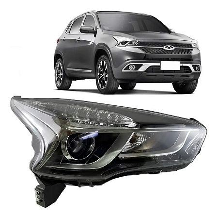 Farol Dianteiro Chery Tiggo 7 2019 2020 2022 Direito Passageiro