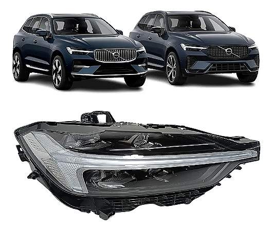 Farol Dianteiro Full Led Volvo Xc60 2022 2023 2024 2025 Direito Passageiro 32337381