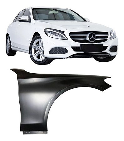 Paralama Dianteiro Direito Mercedes C180 C200 2015 2017 2021