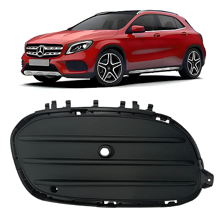 Grade Farol Milha Gla250 Sport 2017 2018 2019 2020 Esquerdo Motorista