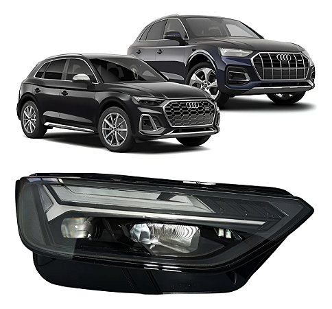 Farol Led Dianteiro Audi Q5 S Line 2021 2022 2023 2024 2025 Direito Passageiro