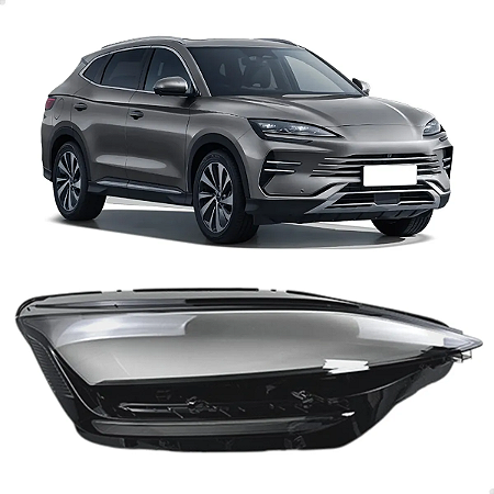 Lente Farol Frontal Byd Song Plus Premium 2024 2025 Direito Passageiro