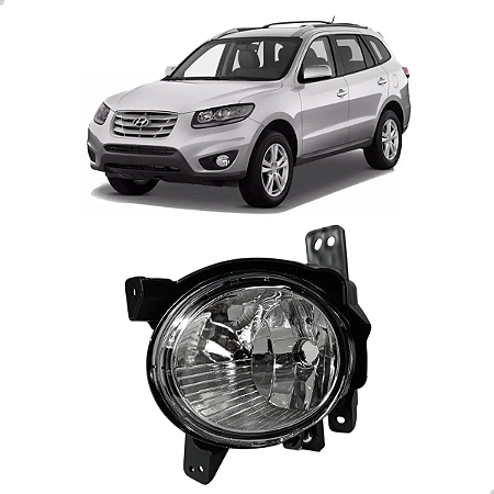Farol De Milha Santa Fe 2010 2011 2012 Esquerdo Motorista 922012B500