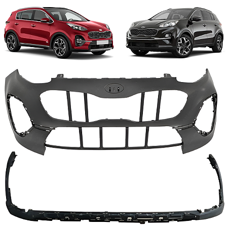 KIT SPOILER PARACHOQUE DIANTEIRO KIA SPORTAGE 2020 2021 2022