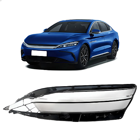 Lente Farol Dianteiro Esquerdo Byd Han 2022 2023 2024 2025 Esquerdo Motorista