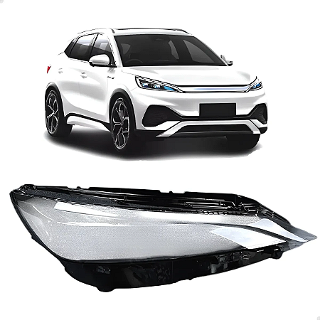 Lente Farol Dianteiro Byd Yuan Plus 2022 23 24 2025 Direito Passageiro