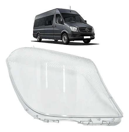 Lente Farol Sprinter Van Furgão 2017 2018 2019 Direito Passageiro