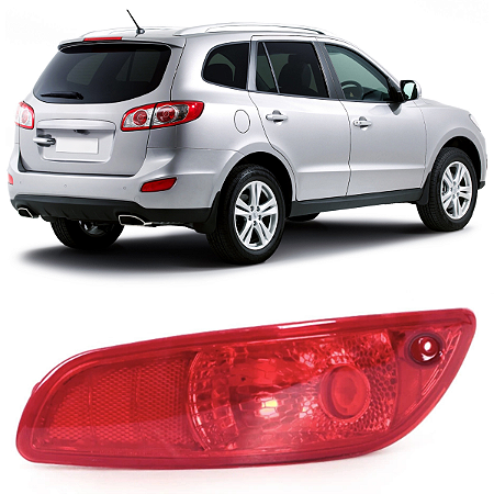 REFLETOR OLHO DE GATO TRASEIRO SANTA FE 2010 11 2012 DIREITO