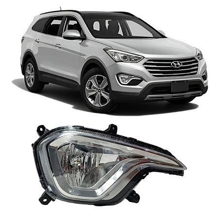 FAROL DE MILHA GRAND SANTA FÉ 2013 2014 2015 2016 DIREITO