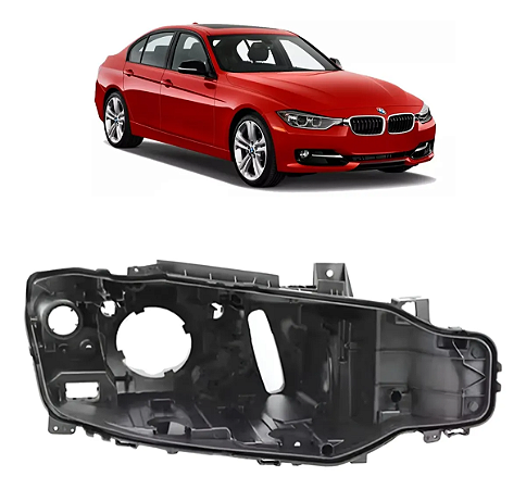 Carcaça Farol Led Xenon Bmw 320i 328i 2013 2015 Direito Passageiro