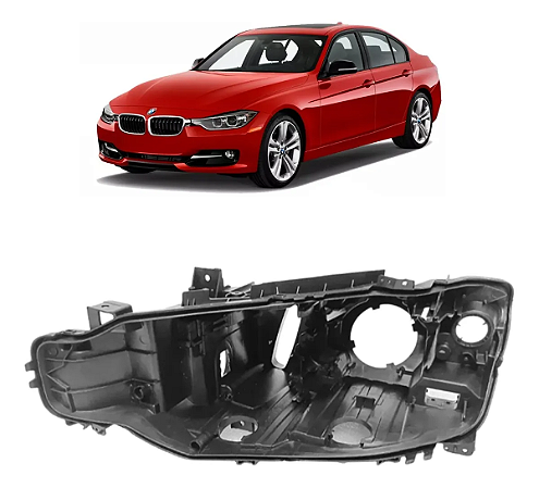 Carcaça Farol Led Xenon Bmw 320i 328i 2013 14 2015 Esquerdo Motorista