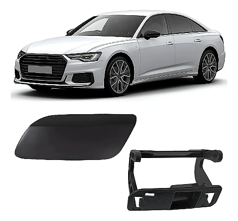Tampa Do Esguicho Farol Dianteiro Audi A6 2019 2021 Esquerdo Motorista